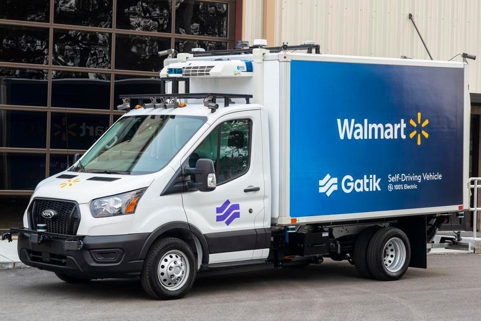 Gatik_AI's tweet image. “Meet Gatik, Which May Be The Leader In Self-Driving Trucks By Attacking The Middle Mile"🚚 Learn more in @Forbes about how we’re leading autonomous transportation for B2B short-haul logistics. Article by @bradtem: forbes.com/sites/bradtemp…