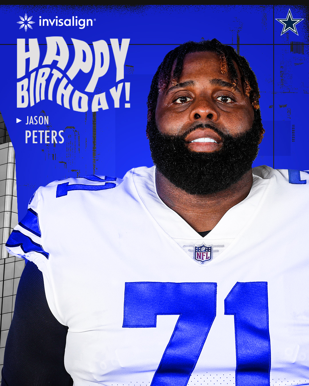 Happy Birthday to veteran offensive lineman, Jason Peters!   | 