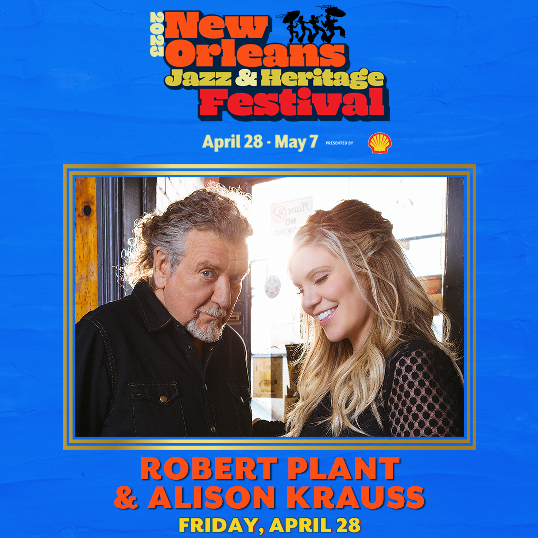 Robert Plant & Alison Krauss (@plantkrauss) on Twitter photo See <a href="/RobertPlant/">Robert Plant</a> and <a href="/AlisonKrauss/">Alison Krauss</a> at <a href="/jazzfest/">New Orleans JazzFest</a>.
For tickets and more information, go to: nojazzfest.com See <a href="/RobertPlant/">Robert Plant</a> and <a href="/AlisonKrauss/">Alison Krauss</a> at <a href="/jazzfest/">New Orleans JazzFest</a>.
For tickets and more information, go to: nojazzfest.com