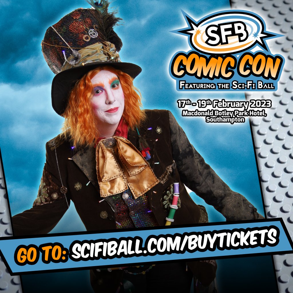 THE SFB Comic con is just 4 weeks away. We have cosplay competitiosn every afternoon at 2pm. Tickets are just £10. ow.ly/iJQ850MtSTZ <a href="/TeenageCancer/">Teenage Cancer Trust</a> #Southampton #SFB #ComicCon