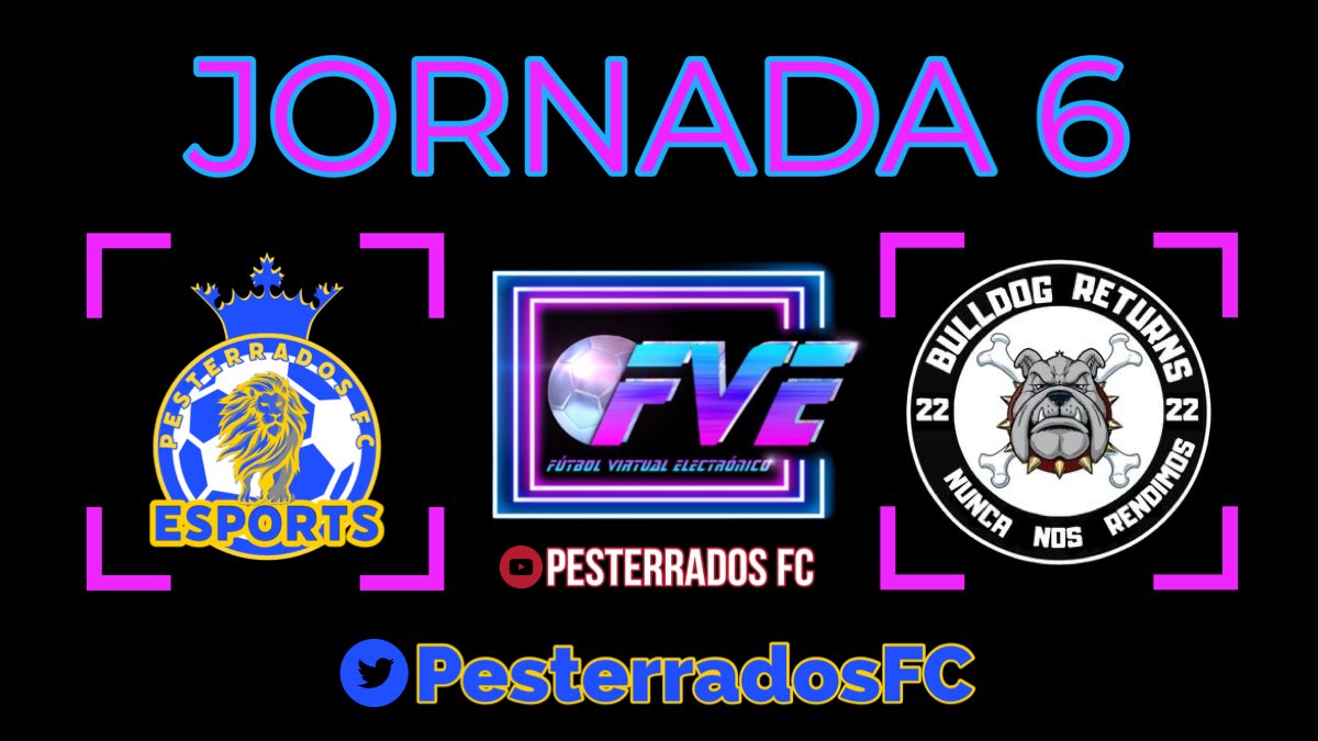 PesterradosFC's tweet photo. Competiciones para hoy:

🗓@Ace_espanaa | @EsportRgg /J18
🆚@themagic_eagles 
⏰ 22:00H

🗓@fecp_ps4 FSL /J6
🆚@CALLAO_420 
⏰22:20H

🗓@fve_fecp /J6
🆚@ReturnsBulldog 
⏰23:00H

Síguenos en 🔴DIRECTO a través de nuestro canal de YouTube:
📺PESTERRADOS FC

#ClubesPro #11vs11 https://t.co/QoBovAs6da