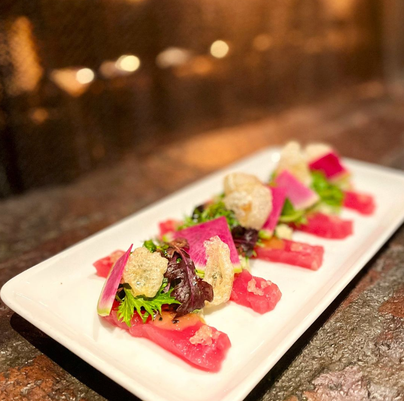 EatGuidePDX's tweet image. We are pleased to present this Ahi Tuna Crudo from Ringside Steakhouse which has been added to their menu. 🌞🌟

Reservations available at ringsidesteakhouse.com.

📍📸@ringsidesteakhouse❤️

#TheEatGuide #traveloregon #travelportand #portlandfood
