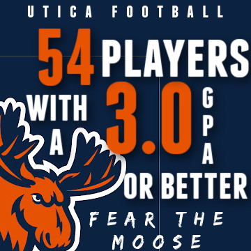 A #Uticaguy gets it done, both on and off the field! #FeartheMoose