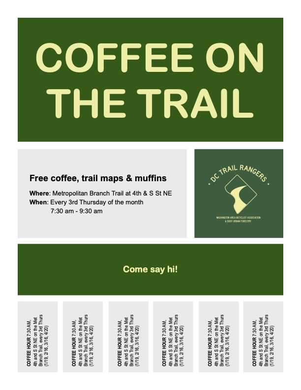 Bundle up and wear a rain jacket tomorrow morning (1/19) because we're on for Coffee Hour tomorrow at 7:30AM!