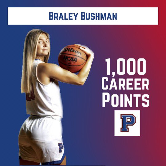 Congratulations to Braley Bushman on scoring her 1000th point for Page High School. 

Braley is known for her ability at finding ways to score and her Defense.  She is an exciting player to watch!

Great job, Braley!!! <a href="/BraleyBushman/">Braley Bushman</a>