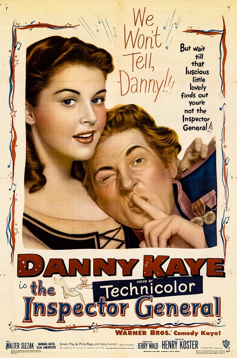 BestClassicsEvr's tweet photo. Happy Birthday to Danny Kaye! Watch Inspector General with us? https://t.co/XwqvWZLCsB
#januarybirthdays #bornonthisday #dannykaye #inspectorgeneral #theinspectorgeneral #classichollywood https://t.co/5tKRMqyOXH