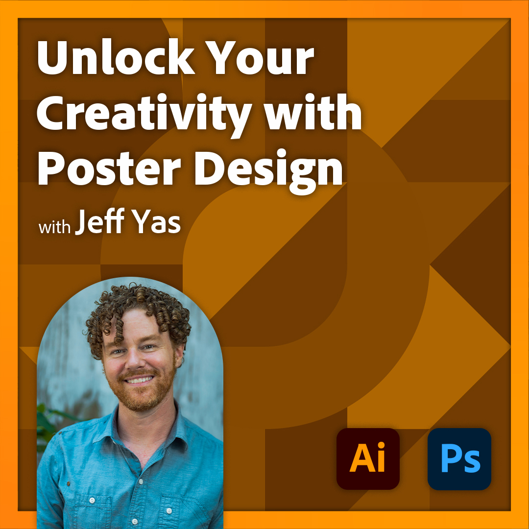 Tune in with Senior Art Director <a href="/jeffyas/">Jeff Yas</a> on #AdobeLive as he shows you how to unlock your creativity and create geometric poster designs using #AdobeIllustrator and #Photoshop!🙌 adobe.ly/Geometric-Mult… via <a href="/AdobeDesign/">Adobe Design & Layout</a>