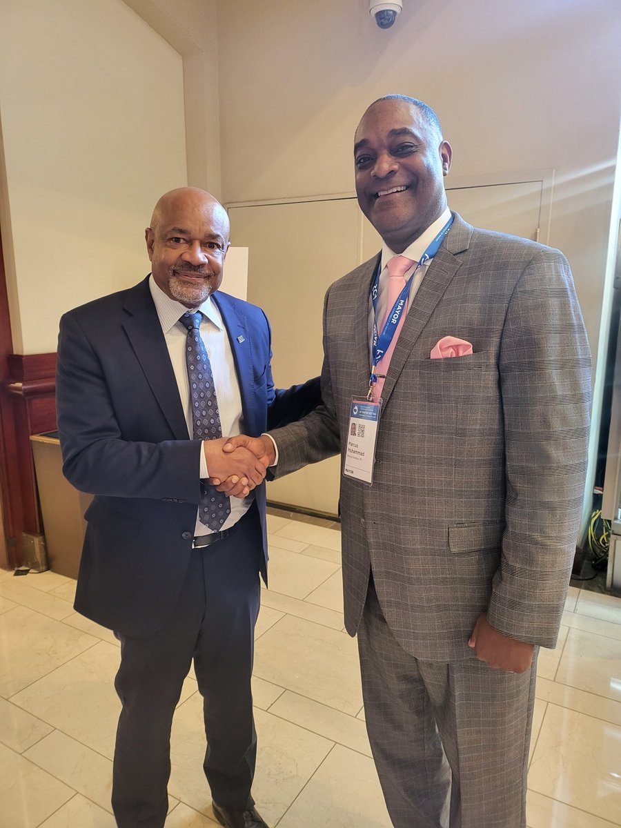 Mayor Marcus Muhammad on Twitter "Mayor Billy McKinney City of Zion