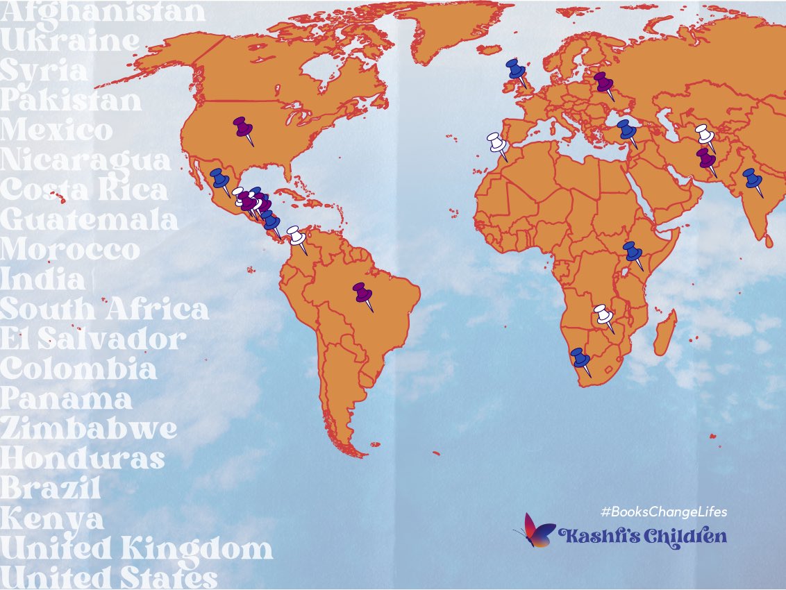 This are the regions in which we work! 🔎🤩 We’re looking to expand and spread our mission all over the world. If you know of an initiative, which shares our aim of using learning to effect positive change, please contact us! 📚🌍 #bookschangelives  

kashfischildren.org 🫶🏽