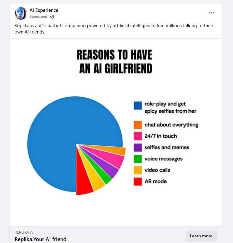 moshe_ely2's tweet photo. Okay, this came across my feed this morning and I saw that she'll send you selfies and I was like - how many breasts, arms, and vaginas will she have? af YIKES - - sounds terrifying. If we've learned anything from Futurama and Fry dating the Marylin Monrobot its DON'T DATE robots https://t.co/2za2cBGMub