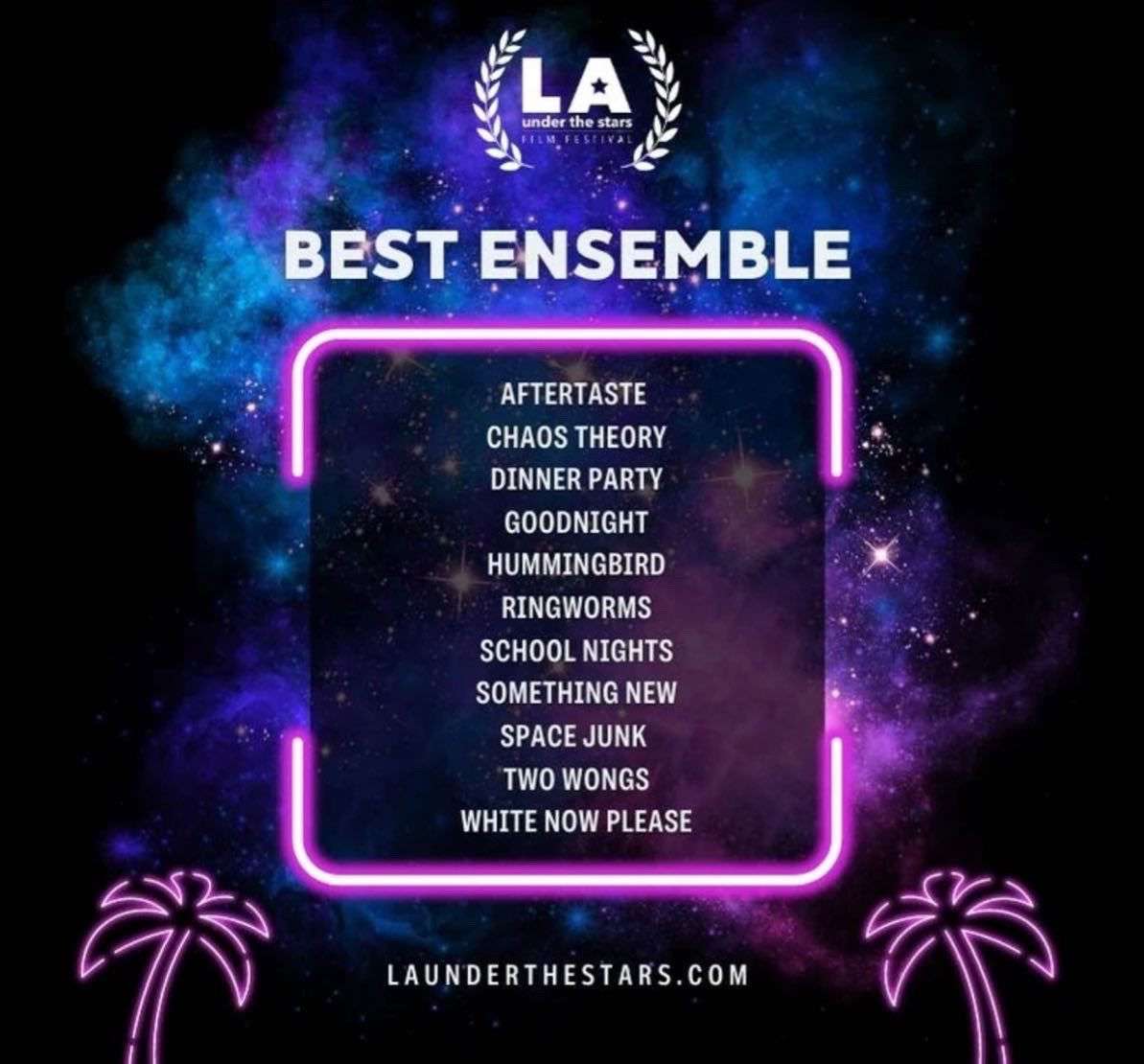 BEYOND HONORED FOR THE RECOGNITION #filmfestival #nomination #actress #shortfilm #FYC #bestactressnomination #film #cinema #grateful #acting #la #LosAngeles #Hollywood #actor