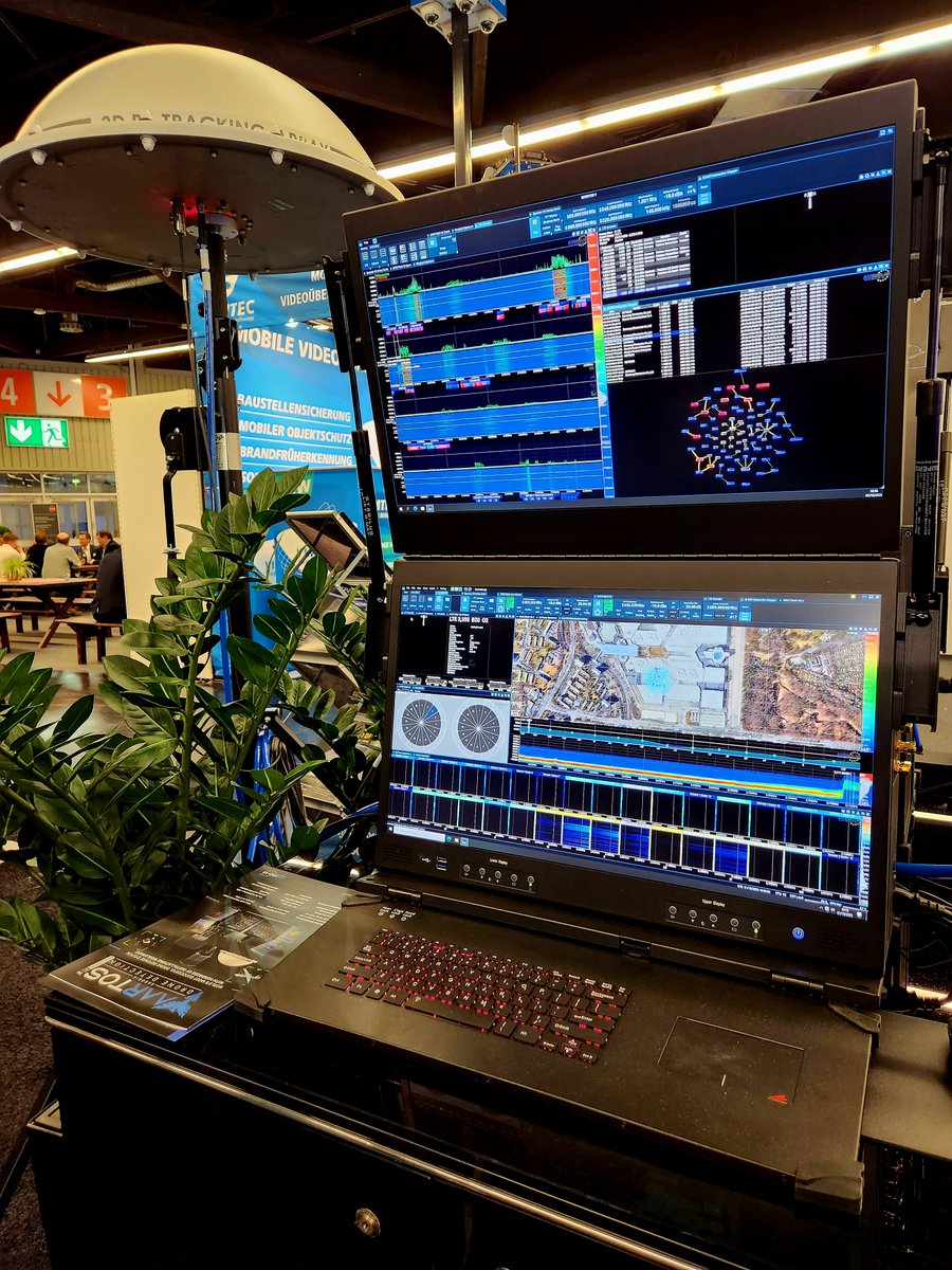 Aaronia_AG's tweet photo. Showcasing the SPECTRAN V6 Real-Time Spectrum Analyzer "Command Center" with LTE Decoder, WiFi Interaction Mapper and Dual Receiver Real-Time Direction Finding running at the same Time. 
Great feedback! 👌
#Aaronia #Spectran #SDR https://t.co/cCaHlwbLmE