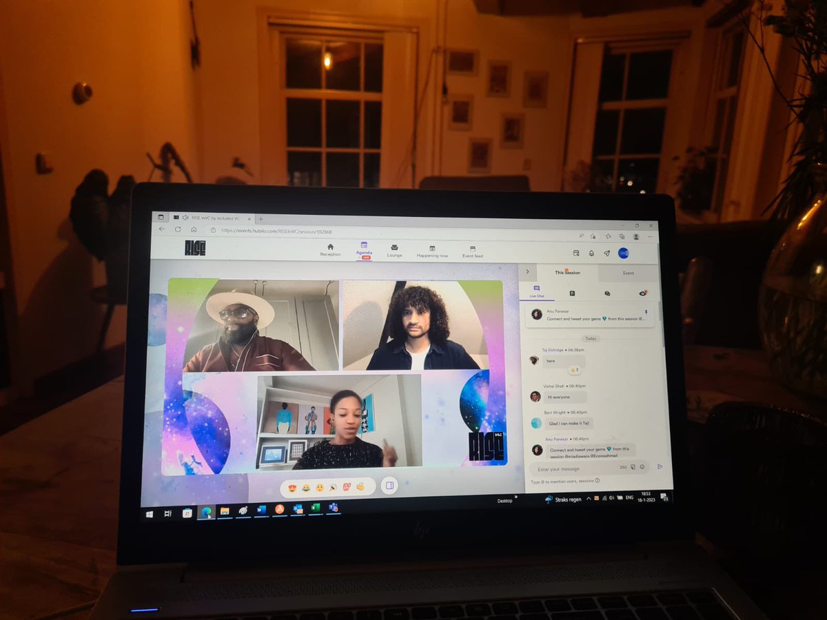 CharnezJ's tweet photo. Getting messages from across the globe from people who loved the session with @Econoahmad and @miadiawara! Thanks to both of you🙏🏾🙏🏾🙏🏾#RISEInVC @INCLUDED_VC https://t.co/qoggYBTKgI