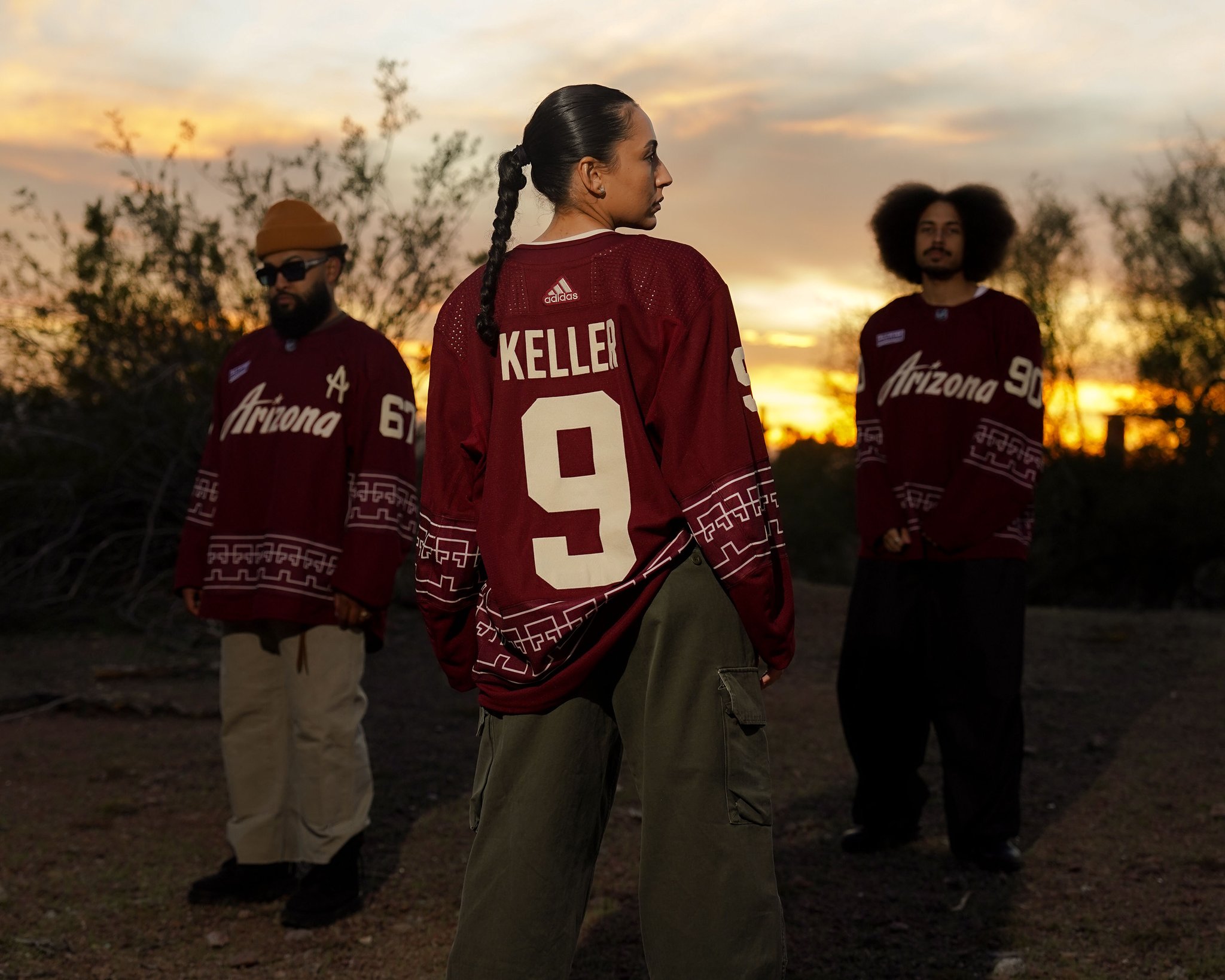 Arizona Coyotes on X: Bringing the Desert Night to life. More »    / X