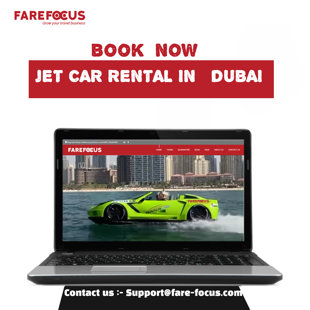 Experience The Spirit Of Jet Car Rental Adventure
Contact us and BOOK NOW FareFocus