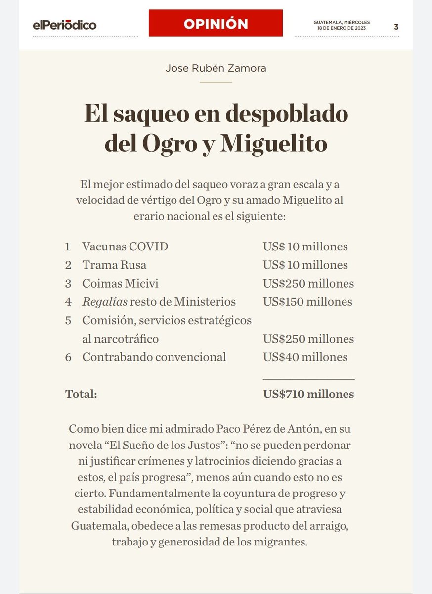 Aportemos al debate, aquí lo que mueve a <a href="/DrGiammattei/">Alejandro Giammattei</a> a sumarse a la regresión autoritaria y a tener control del sistema de justicia en #Guatemala a través de la cooptación del Estado. #CrisisDiplomática