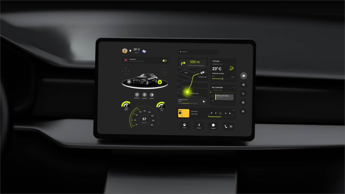 hamzadowidar12's tweet photo. Car navigation app design
Tools used: Adobe Xd &amp; Figma
@Wagehats 

#ux #ui #project #uiuxdesign #uiux #mobileappdesign #uidesign #uxdesign #mobiledesign #shoppingapp #iosdesign #androiddesign https://t.co/mXurdWBmbc