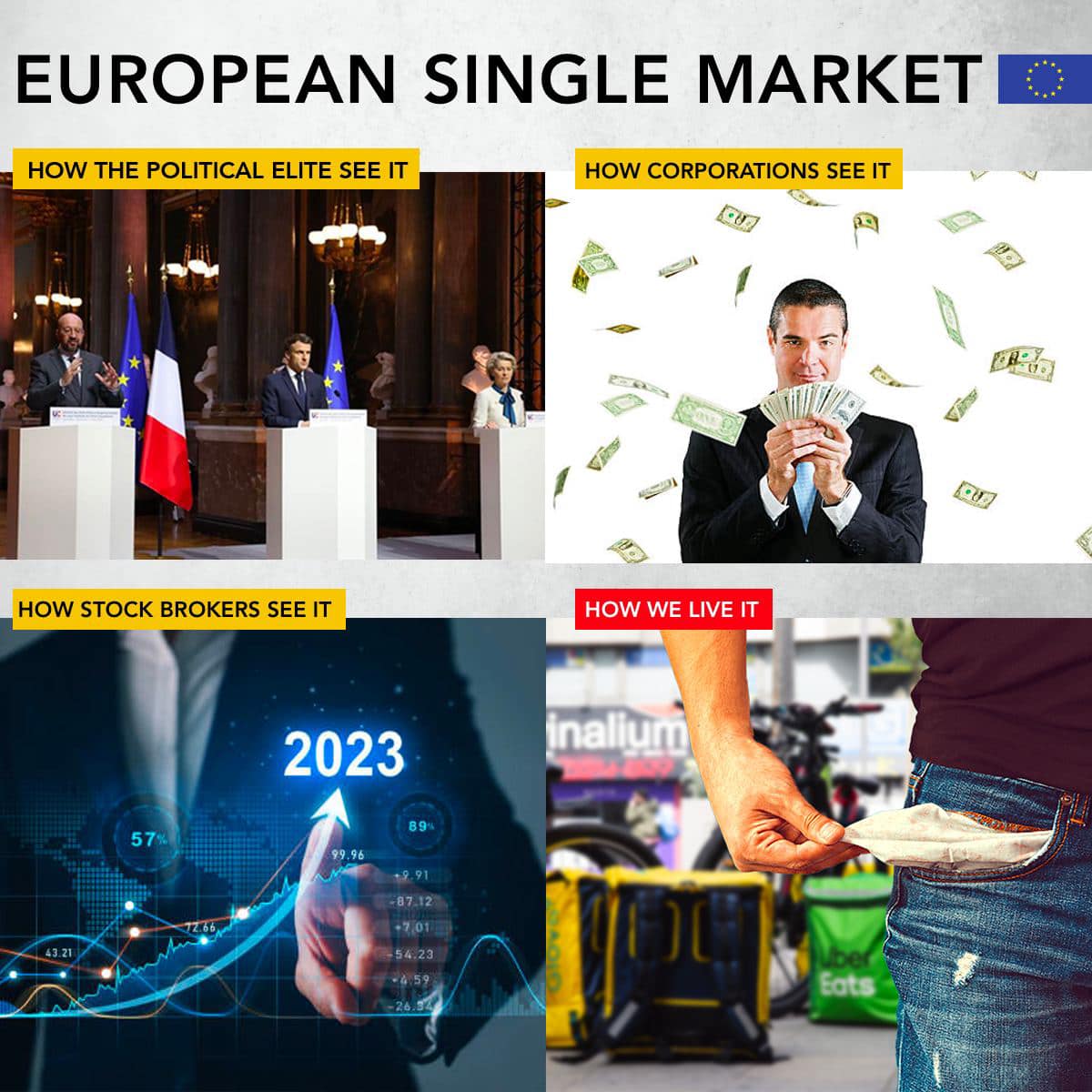 Left_EU's tweet image. 📅30 years of the Single Market

⏰It is time to wake up. 

🙌🧑‍🤝‍🧑🌍Europe needs rules that serve the people and protect our planet, not the interests of private corporations. 

Read why Capitalism cannot solve today's multiple crises ⬇️

left.eu/30-years-of-th… 

#SingleMarket30