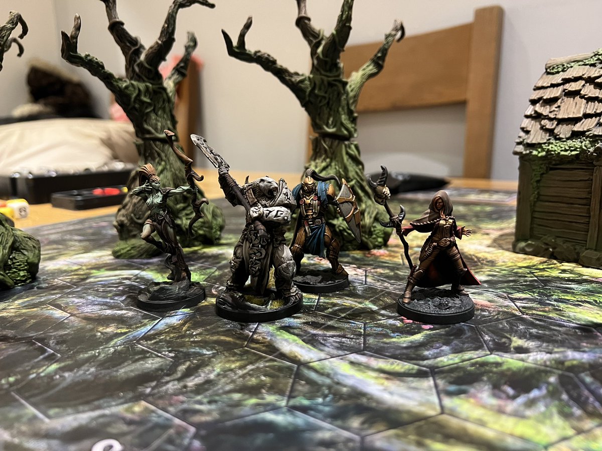 Playing some fully painted Oathsworn tonight!!!