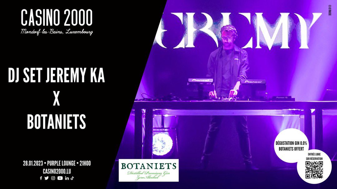 Jeremy Ka (@jeremykaradiotv) on Twitter photo La première date de #2023 et ça sera au <a href="/casino2000lu/">Casino 2000</a> #Luxembourg #clubbing #party Hâte de vous retrouver ! La première date de #2023 et ça sera au <a href="/casino2000lu/">Casino 2000</a> #Luxembourg #clubbing #party Hâte de vous retrouver !