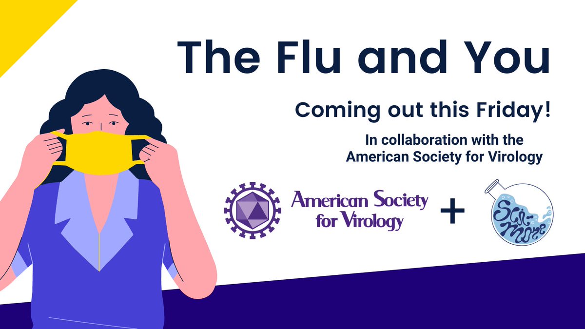 ScimoreP's tweet photo. Trying to stay safe this flu season? We spoke with flu researchers at Johns Hopkins to learn how. Check out our episode on Friday! #scimore #influenza #vaccines https://t.co/757y7HxCbB