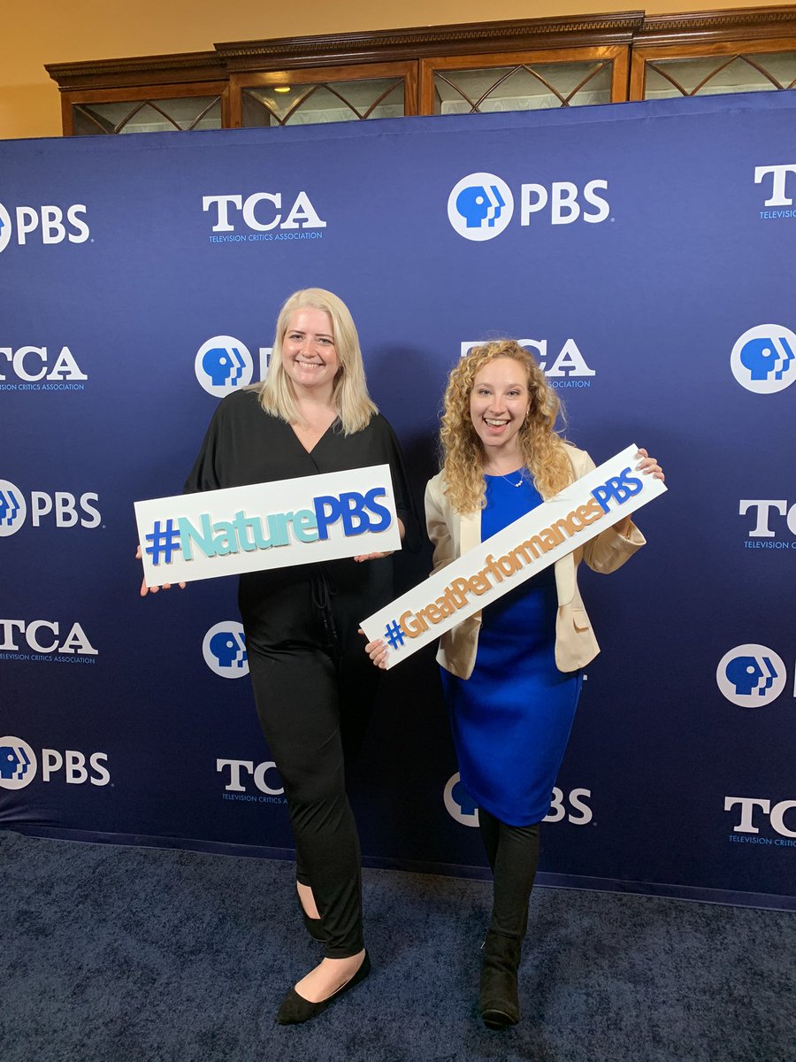 Had a wonderful time repping @GPerfPBS in person at #tca23 ! Can’t wait for RICHARD III on Fri, May 19 on @PBS 👑 #greatperformancespbs (@PBSNature & @chelsaat are pretty cool too 😜 #naturepbs )