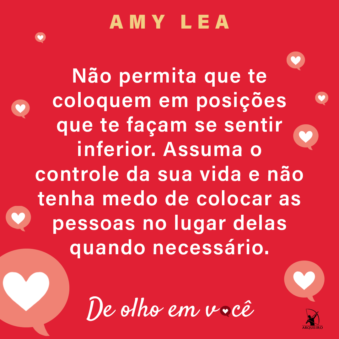 editoraarqueiro's tweet photo. 📖 "De olho em você", de Amy Lea está à venda nas livrarias e on-line.
📍 Onde comprar:
https://t.co/OTAnM1eD5b
🎧 Ouça agora a playlist do livro.
https://t.co/vuyqTIhols
#amylea #deolhoemvocê #setonyou https://t.co/GCDnHHdxeA