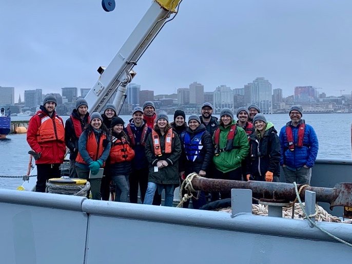 Great day accompanying NSCC's Ocean Technology students aboard the @LeewayMarine Odyssey. Every week these students attend an industry info session, where they explore different career opportunities.

#OceanTech #CareersAtSea