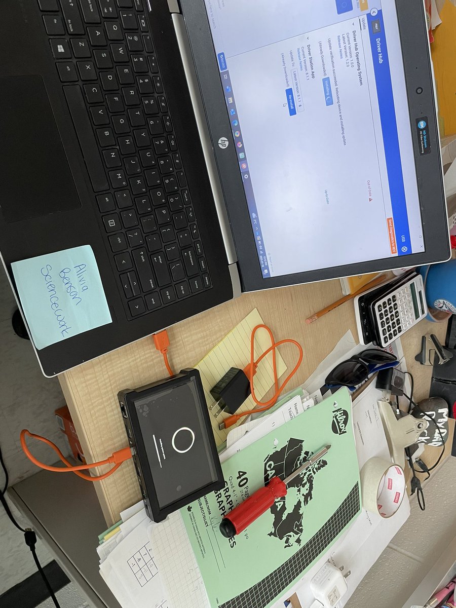 It’s been a great week of building our robots. Now to code them to complete our first challenge. <a href="/SCDSB_Schools/">Simcoe County District School Board</a> <a href="/boyne_river/">Boyne River P.S.</a> <a href="/CANFIRST/">FIRST Robotics Canada</a>