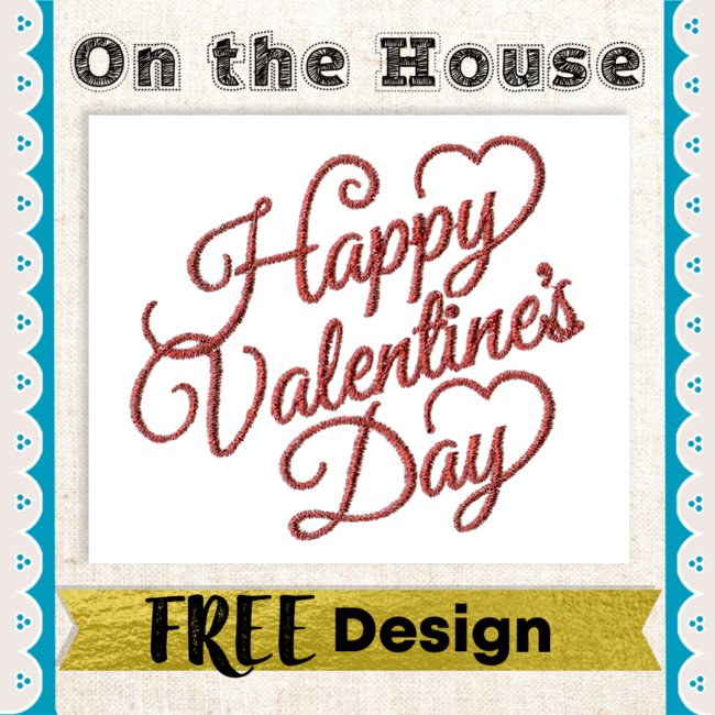 EmbroideryCom's tweet photo. Don't miss out on a free machine embroidery pattern for Valentine's Day!

https://t.co/UTbgLwMtAA https://t.co/1HlHchpGAR