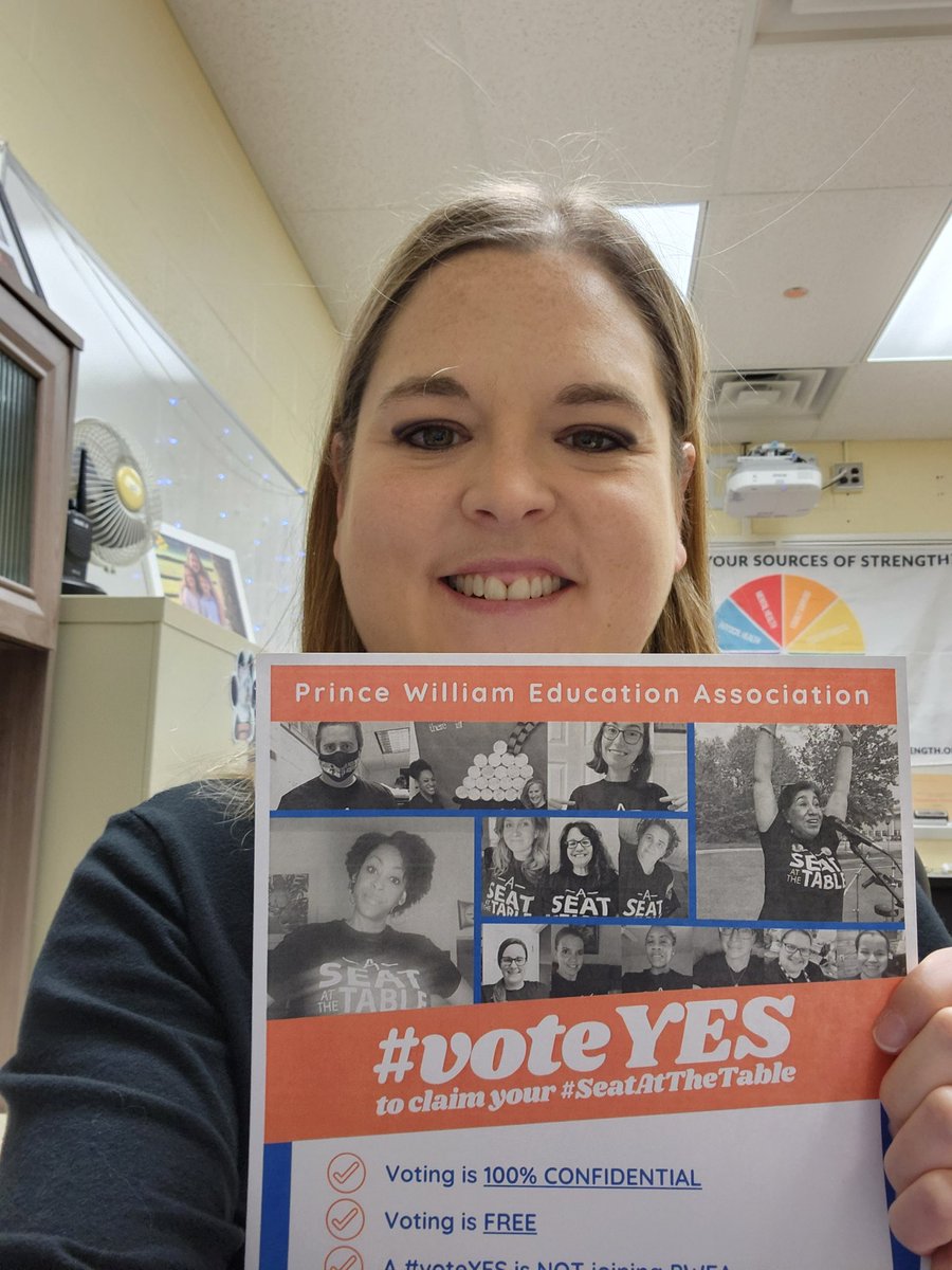 deverscm's tweet image. I voted.  #aseatatthetable #collectivebargaining #voteYES @PrinceWilliamEA