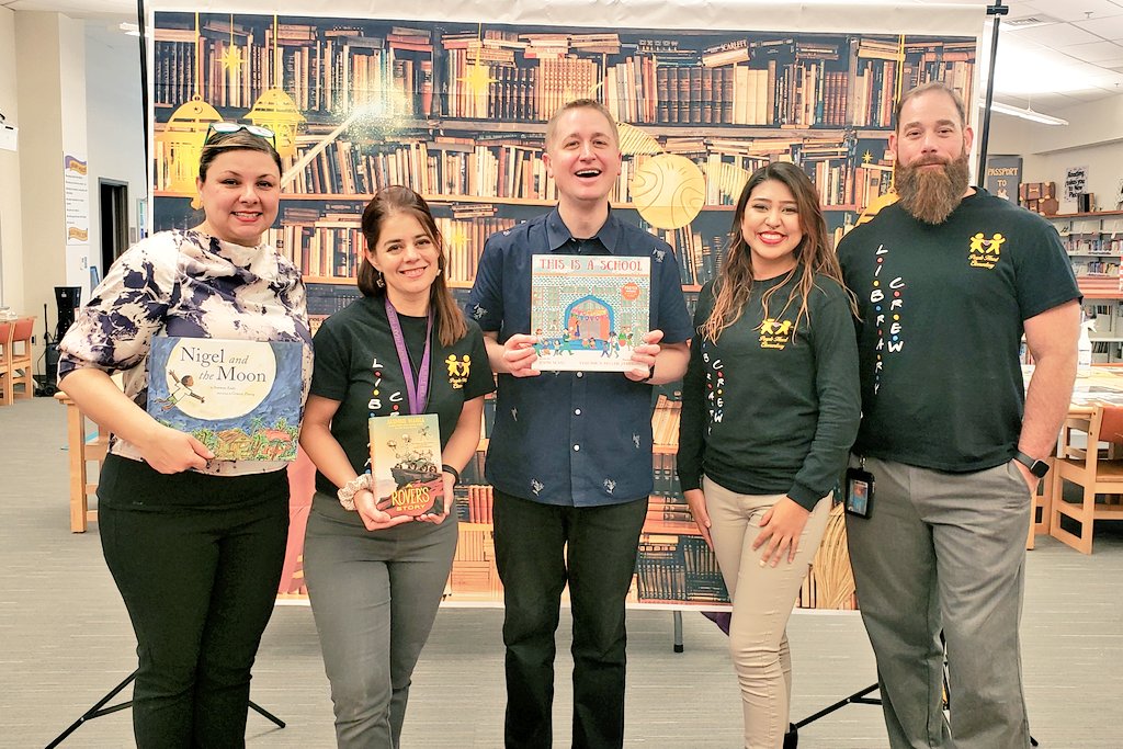 Thank you, Purple Heart Elementary School for a SUPER FUN morning! <a href="/antwan_eady/">Antwan Eady</a> @jasminewarga <a href="/VeronicaJArt/">Veronica Miller Jamison 🎨 Illustrator 👩🏽‍🎨</a> <a href="/LFeldman_PHES/">Laura Feldman</a>