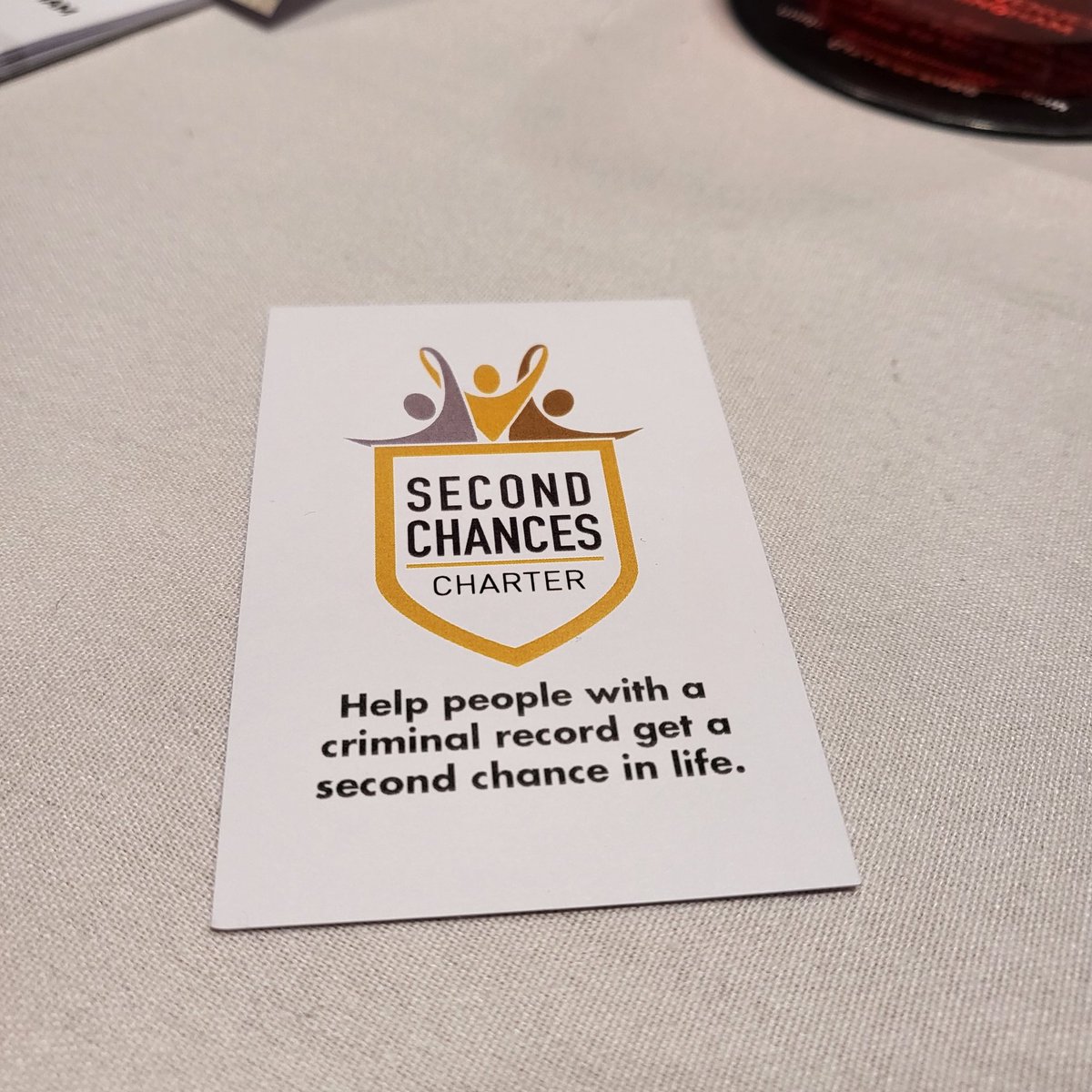 CleanSheet_UK's tweet photo. Great to be at the launch of the Second Chances Charter @WestMidsPCC #tapintotalent https://t.co/KemJpiA9t9