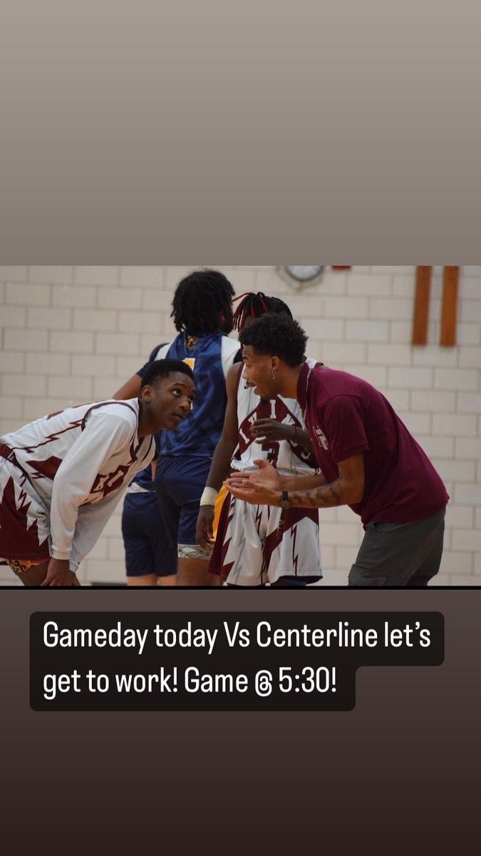 Coach_CChrisM's tweet photo. Let’s get it! It’s gameday fellas!!! At home @ 5:30! https://t.co/kFNWg2rSms