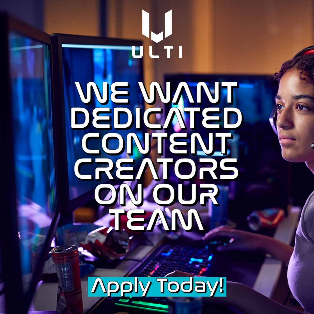 ULTI_Supps's tweet image. ULTI is passionate about creating the best gaming supplements in the industry as well as a partnership program that is completely unmatched. Our desire is to give back as much as we can to our ULTI Partners to help them chase their dreams. 

#ContentCreators #Streamers