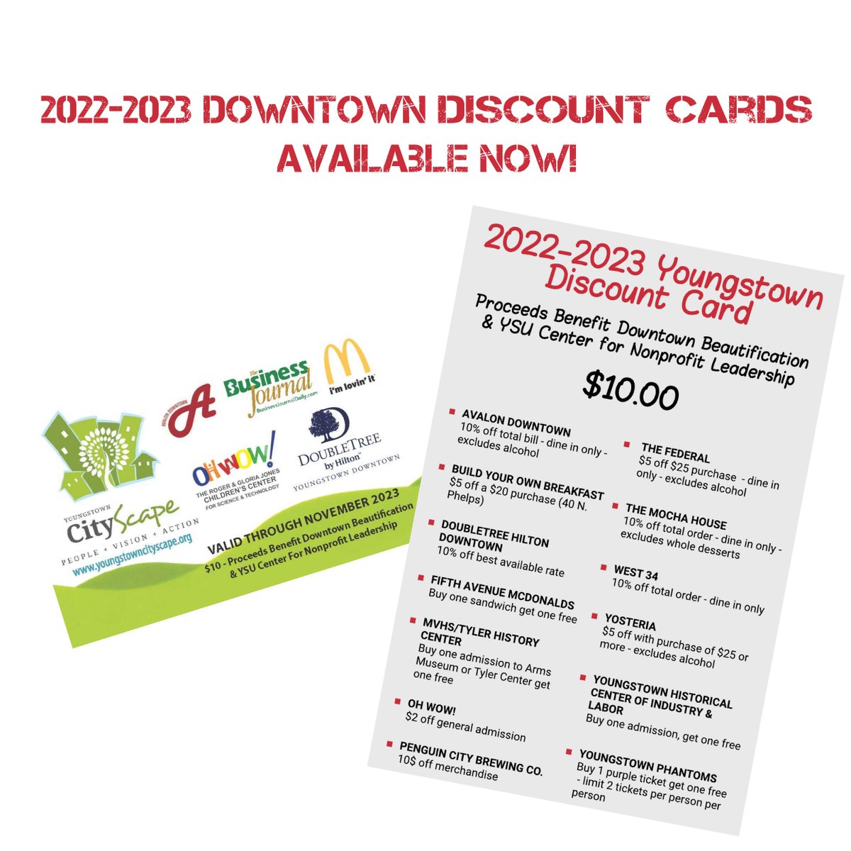 purchase today at youngstowncityscape.org