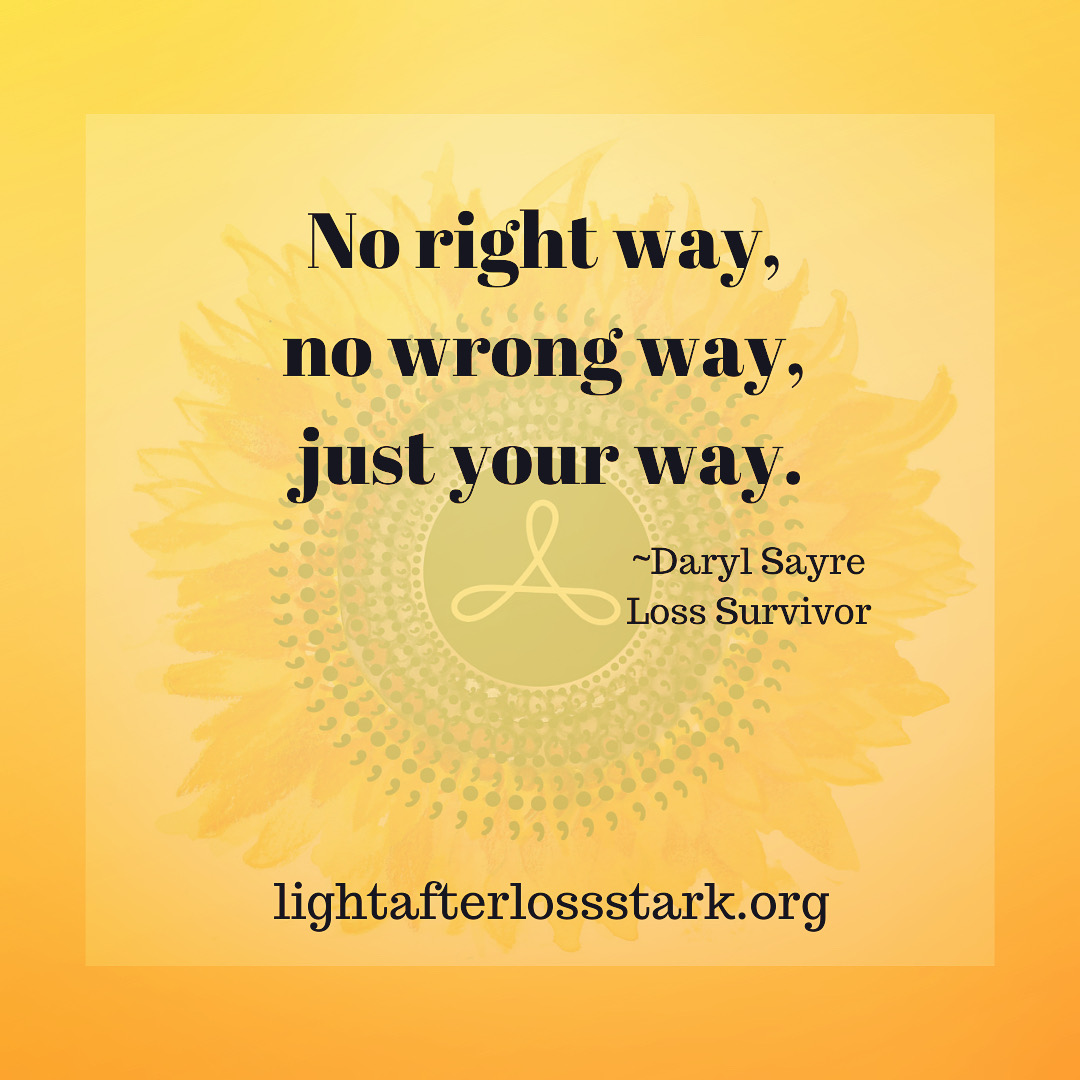 LaLstark's tweet photo. I am pretty confident I learn more from our survivors than they do from me; certainly have learned more than any clinical book I’ve read. There’s no timeline and there’s one way to work your way through the wildnerness of #traumaticloss #survivorsupportingsurvivors https://t.co/UPKeuSeZ3J