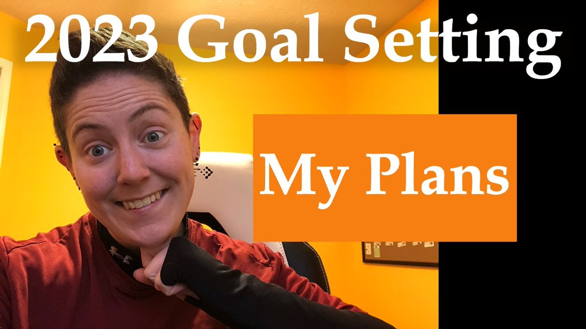 KaylaKnue's tweet photo. Just released my 2023 goals video!

https://t.co/daKrQTeyHZ

#2023goals #writinggoals #goalsetting #2023planning #writingcommunity #authors #queerauthor #transauthor #2023plans #planning #yeargoals https://t.co/lp2SZMe3UZ