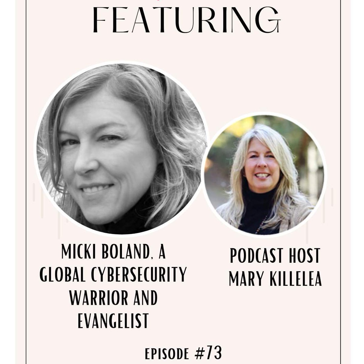 MaryKillelea's tweet photo. On the 2B Bolder Podcast, Micki Boland shares her passion for global cybersecurity.  She has over 20 years of experience in IT, cybersecurity, and emerging technology innovation.  Listen on your favorite platform.  https://t.co/FPKMn0h1jm  #WomenInTech #CareerStories  #2bbolder https://t.co/ZfruzE0DQO