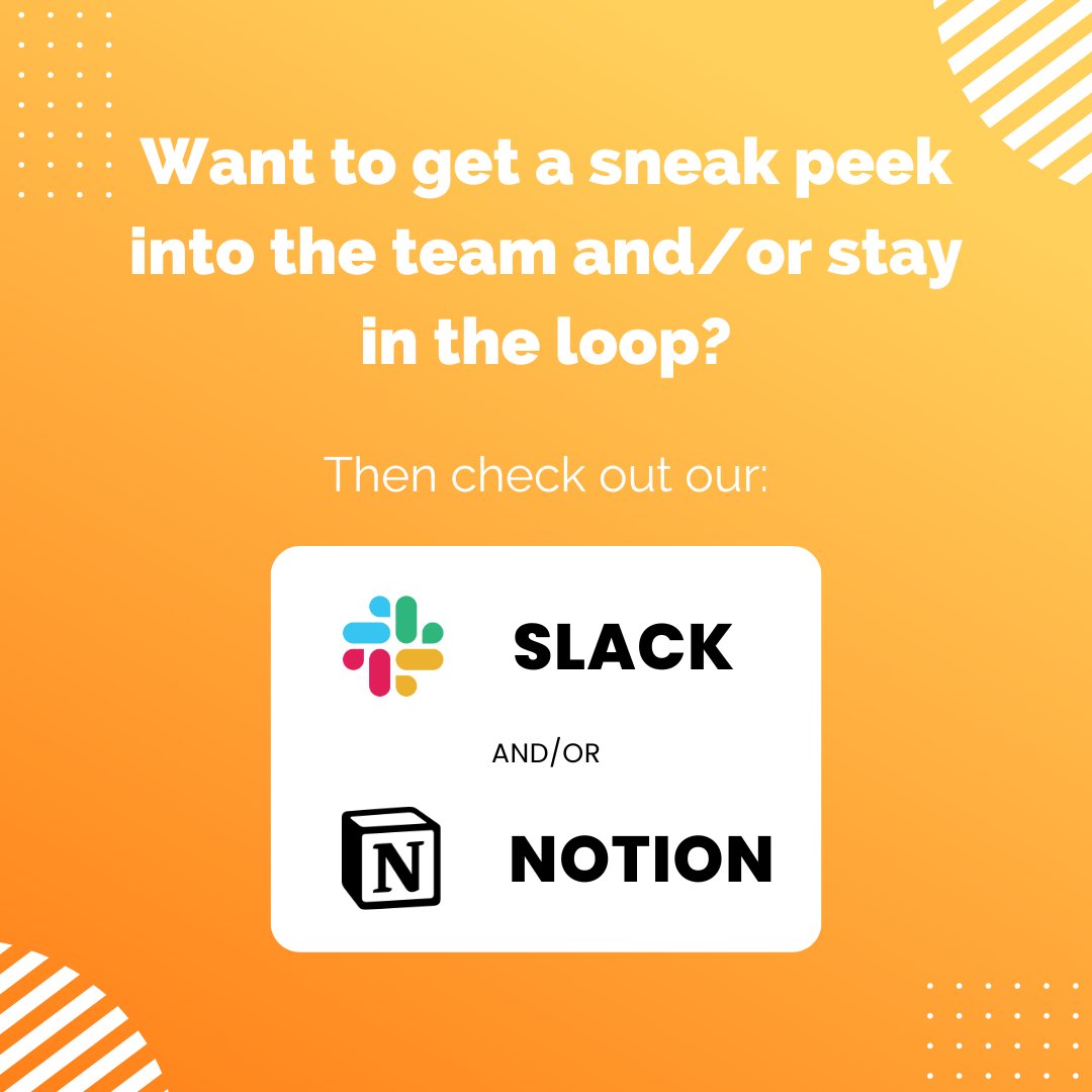 gatorloop's tweet image. While you wait to attend our first GBM, you can also join our Slack and/or Notion to look around by filling out: ufl.qualtrics.com/jfe/form/SV_9m…. 

We use Slack for most of our communications and Notion for subteam management. We&apos;ll go into more detail about these during our 1st GBM.