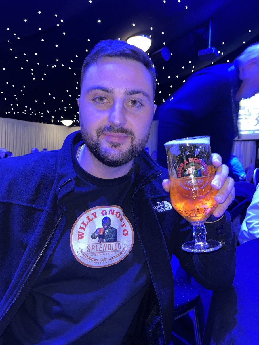 He eats spaghetti, he drinks moretti #lufc