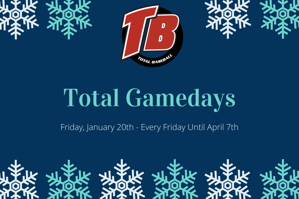 TBRossford's tweet image. Looking for ways to heat up your game during the winter season?

Come out and enjoy competitive 9 v 9 indoor baseball, running every Friday until April 7th! 

If interested, please message us on here, or contact (419)-787-0832 or garry@totalsportscomplex.com.