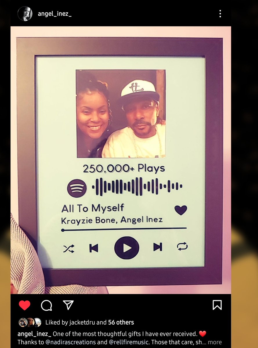 Awaxx2's tweet photo. @kmichelle Please check out my wife Angel Inez. She currently working on some projects with Krazyie Bone, but I know she would love to work with you! https://t.co/uaXnFa9ZqF
