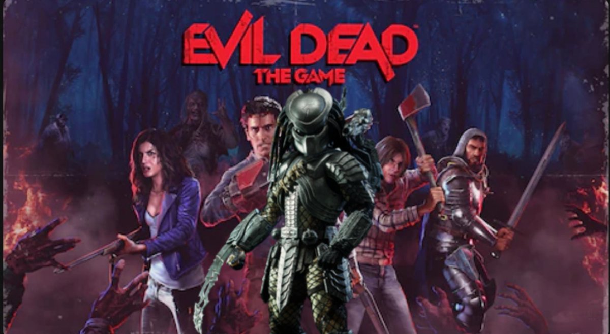 Predator For Evil Dead: The Game tweet media