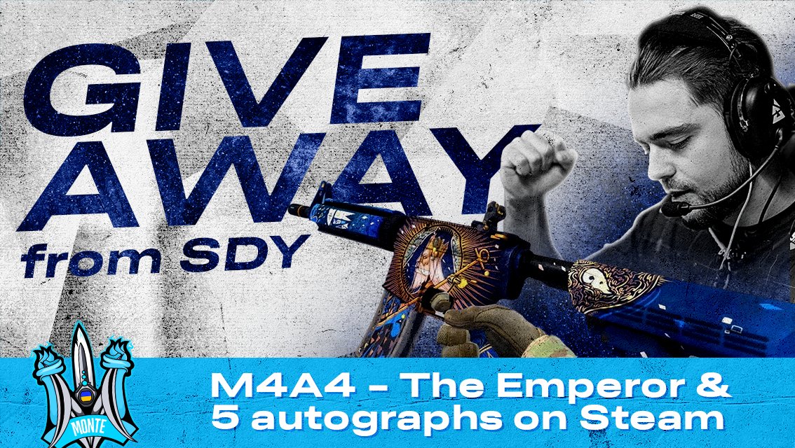 MONTE ESPORTS ๐บ๐ฆ (@monte_esports) on Twitter photo Some cool prizes for you on this big day๐ค
easy conditions:
โ
FOLLOW <a href="/Monte_Esports/">MONTE ESPORTS ๐บ๐ฆ</a> & <a href="/somedieyoungCS/">๐บ๐ฆ Viktor Orudzhev ๐บ๐ฆ</a>
โ
RETWEET this one
6 winners will be chosen randomly next week๐ค
#MonteGang Some cool prizes for you on this big day๐ค
easy conditions:
โ
FOLLOW <a href="/Monte_Esports/">MONTE ESPORTS ๐บ๐ฆ</a> & <a href="/somedieyoungCS/">๐บ๐ฆ Viktor Orudzhev ๐บ๐ฆ</a>
โ
RETWEET this one
6 winners will be chosen randomly next week๐ค
#MonteGang