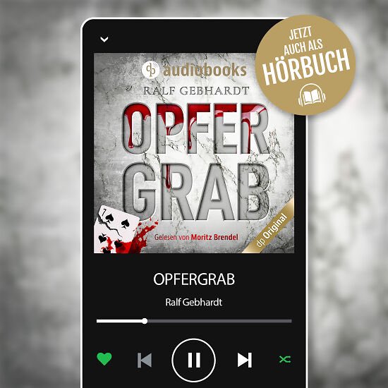 ralfgebhardt's tweet photo. HÖRBUCH, 📕📕📕 ab sofort als Download (oder im Streaming, z.B. bei Spotify) 🎧

Der Kriminalthriller OPFERGRAB, gelesen von Moritz Brendel

#hören #dpverlag #RalfGebhardtAutor #Kriminalthriller #Opfergrab #Hörbuch #Audiobook #Buchliebe #MoritzBrendel https://t.co/XeZ6nwLXTS