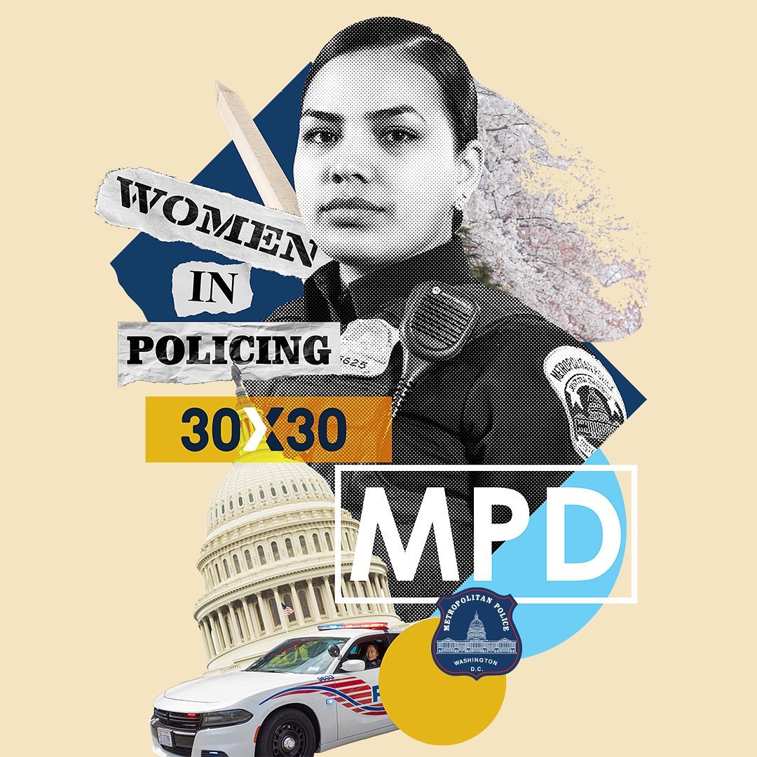 DCPoliceDept's tweet image. Join us Thursday, Feb. 9th from 7-8:30pm for our next recruiting event, "Women in Policing: The Voices of Women at MPD." Enjoy a panel discussion with our sworn members, then choose from 2 breakout sessions to attend.

Register now @ womeninpolicing.info. We'll see you there!