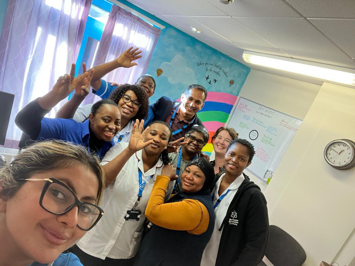 BhandaryNishan's tweet photo. Every birthday is special. This year it has been unbelievably special with lots of kindness & blessings including staff singing songs, cards and my patients surprising me with the birthday song! THANK YOU #TeamElm https://t.co/vGPlBDidPt