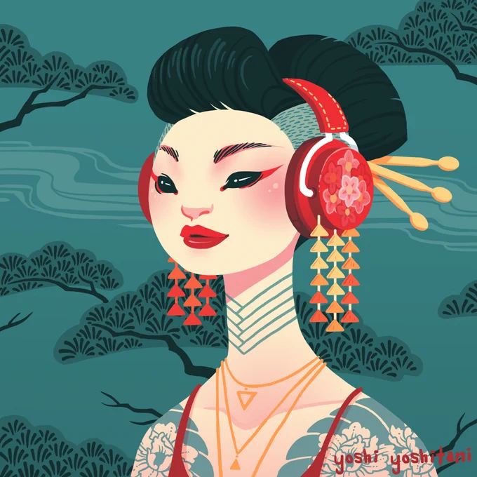 Hey all, I finally revamped my Patre0n!Going forward I'm going to return to one of my favorite techniques for self improvement and  TriosWhich means every month I'll make 3 images following a theme and a palette of my choosing, or voted ontrio example 