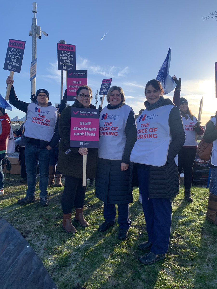 Here are some of our staff who have supported the strikes on their days off, whilst on their break and also by striking. <a href="/theRCN/">The RCN</a> <a href="/RCNNorthWest/">RCN North West</a> #RCNStrike #ProtectTheNHS #SafeStaffingSavesLives #patientsafety